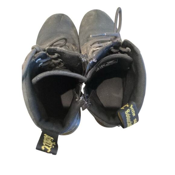 Dr. Martens Doc Combs J Combat Lace Up Boot Canvas Zip Black EU 38 Men 6 Women 7 - Picture 11 of 11